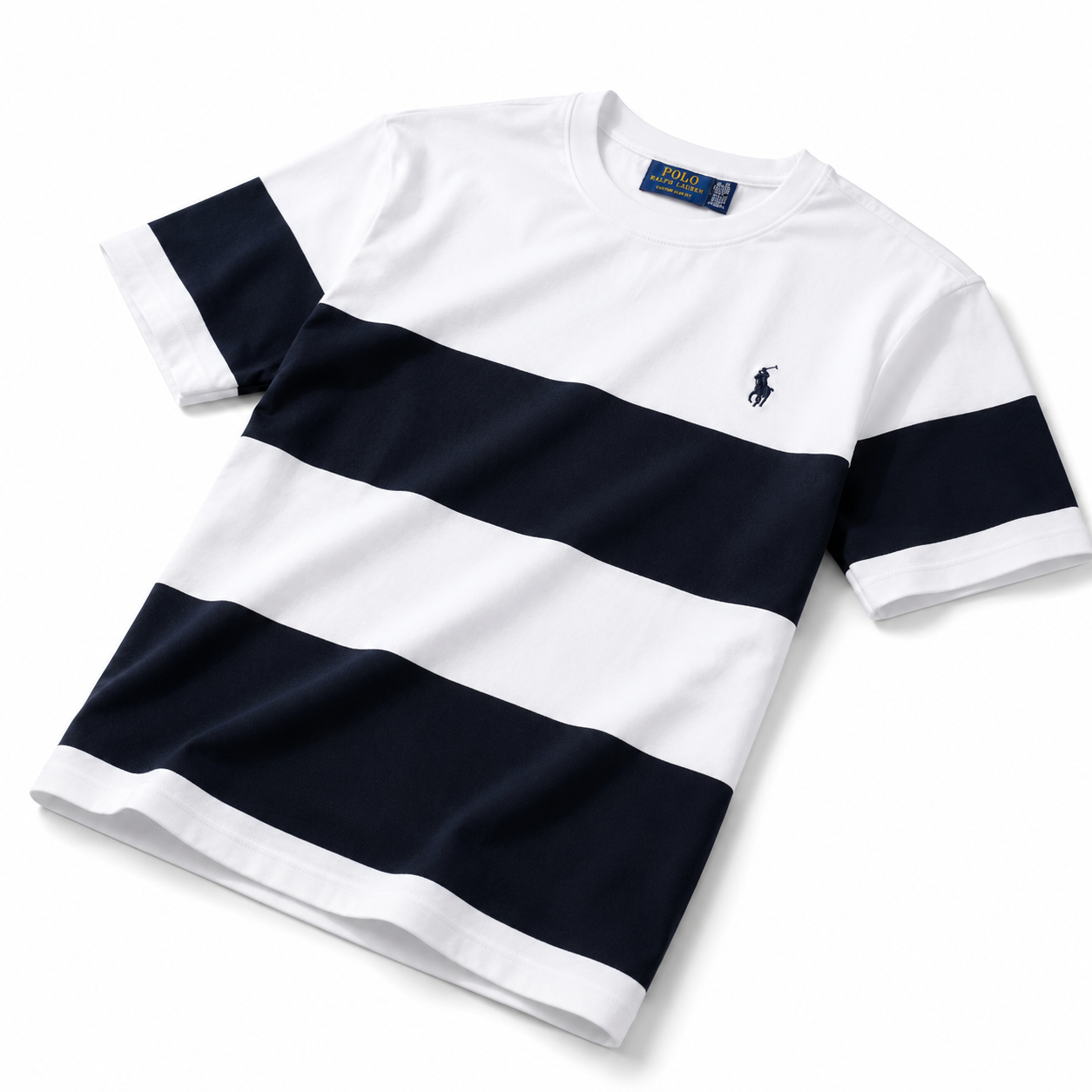 Men’s Classic Striped Casual T-Shirt