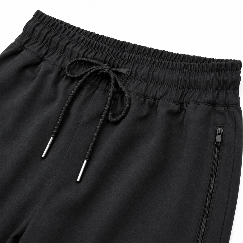 Premium Black Casual Track Pants for Men